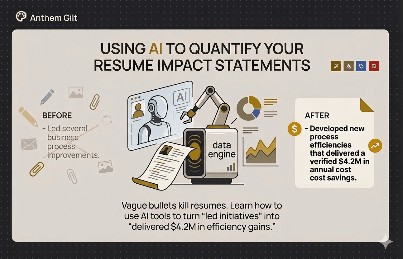 Using AI to Quantify Your Resume Impact Statements